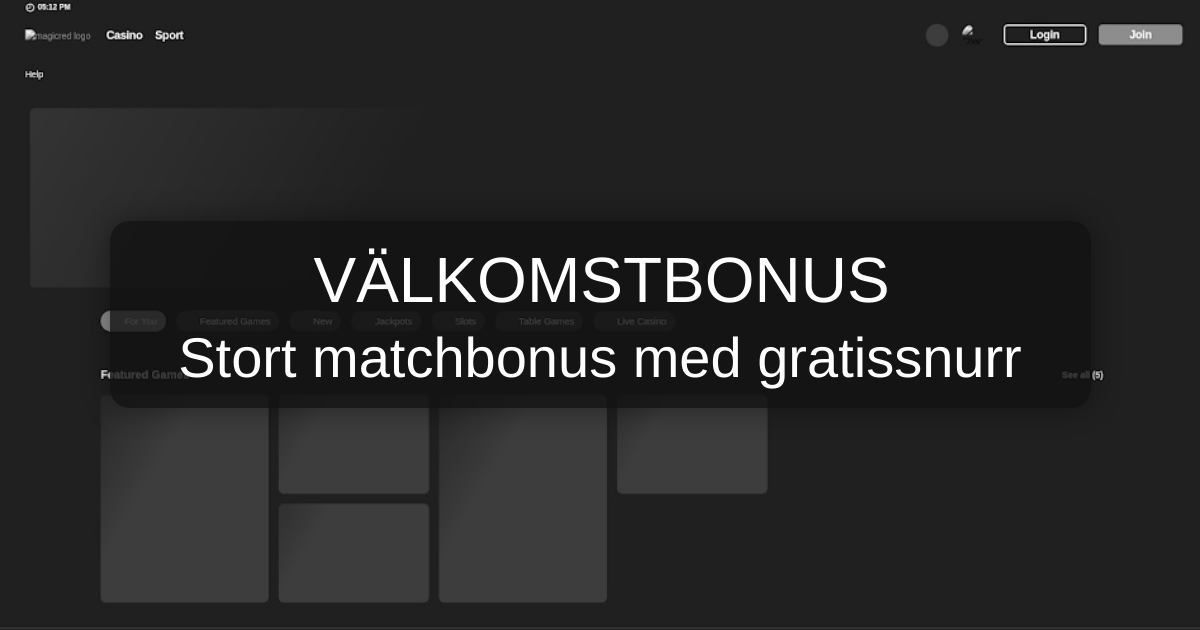 Magic Red för svenska spelare